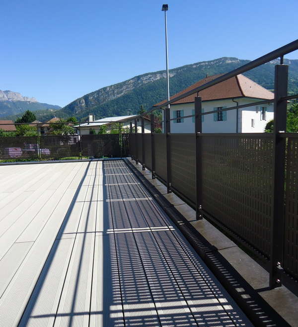 Garde-corps brise-vue